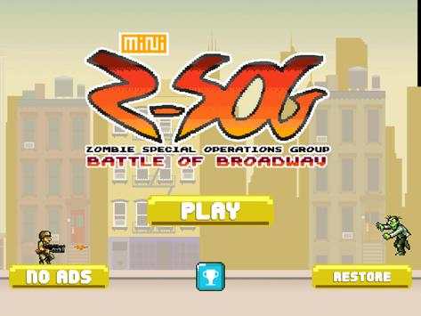 Mini Z-SOG : A Zombie War Game स्क्रीनशॉट 4