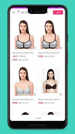 Bra Shopping App screenshot 2