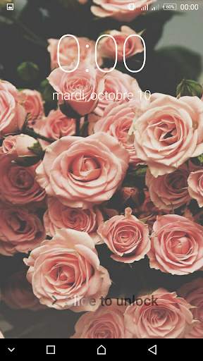 Roses Flowers Spring Lock Screen screenshot 6
