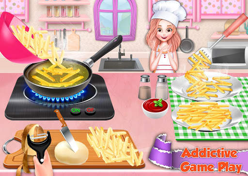 Crispy French Fries Recipe - Fries Cooking Game screenshot 7