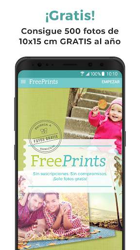 FreePrints - Fotos gratis screenshot 1