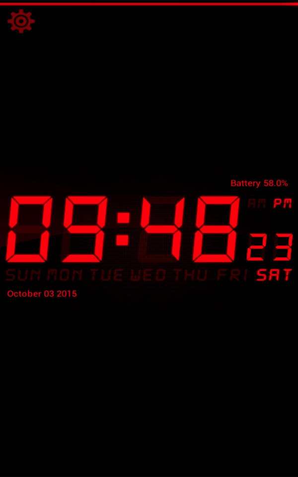 Digital Clock Widget screenshot 3