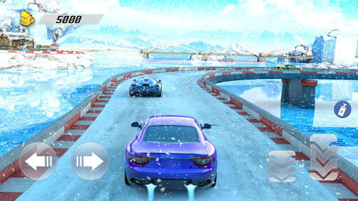 Extreme Snow Car Speed Racer Drift screenshot 4