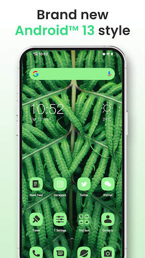 A13 Launcher: Android 13 style screenshot 1