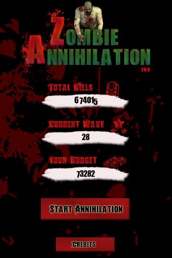Zombie Annihilation screenshot 1