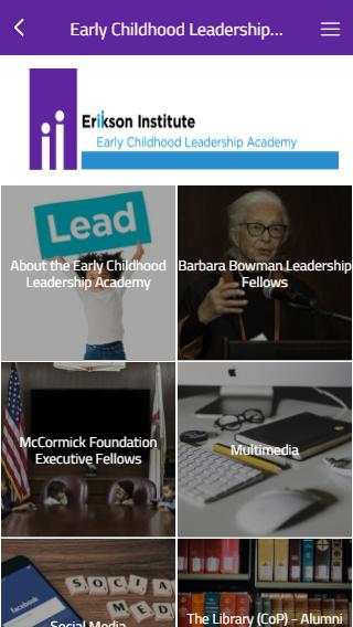 Erikson Institute - Policy & Leadership screenshot 4
