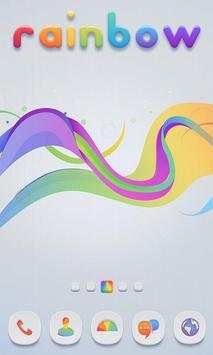 Rainbow GO Launcher screenshot 2