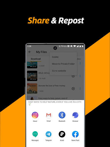 Video Downloader, Private Browser screenshot 4