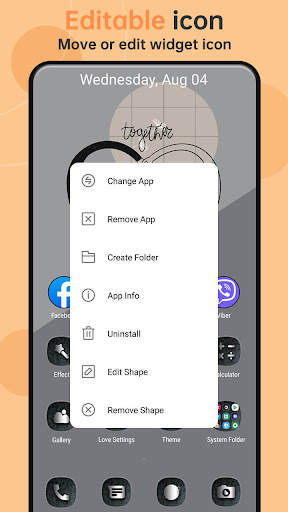 Love Launcher: lovely launcher screenshot 8