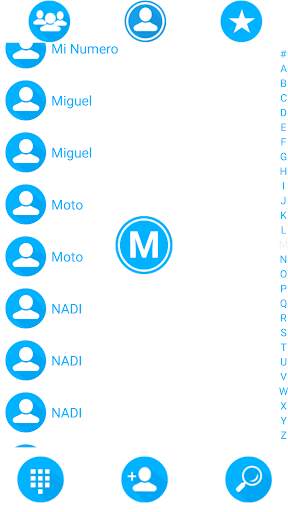 THEME MATERIAL M BLUE EXDIALER screenshot 2