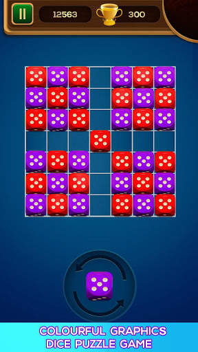 Permainan puzzle dadu menggabungkan sihir screenshot 6