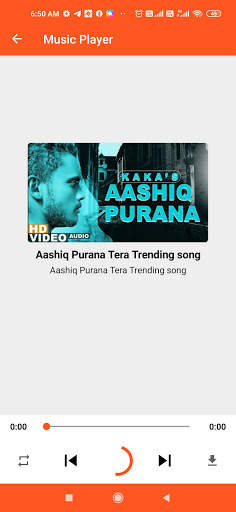 Free Music Player- (MP-3 Player with latest Songs) screenshot 2