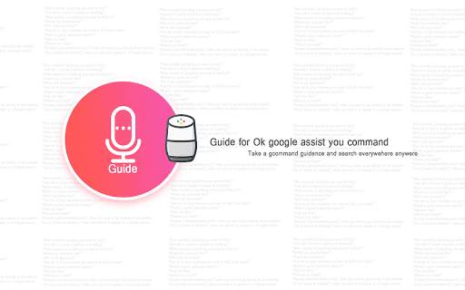 guide for ok google voice command : G-Asistant CMD screenshot 1
