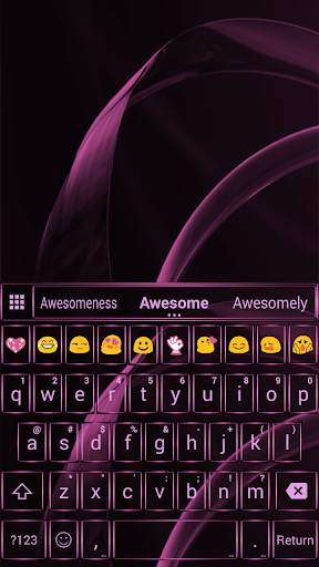 Gate Pink Emoji Keyboard 2 تصوير الشاشة