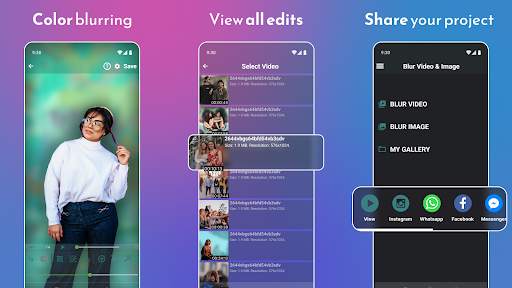 Blur Video and Photo Editor screenshot 8