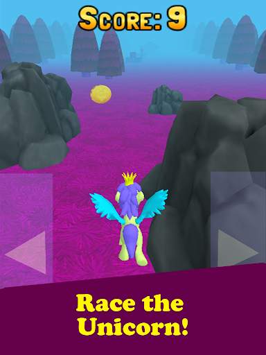 My Little Unicorn Dash 3D HD screenshot 18
