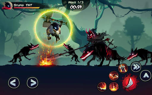Shadow Stickman: Fight for Jus screenshot 4