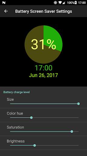 Battery Screen Saver - Customizable Daydream screenshot 4