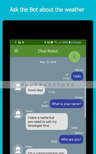 ChatterBot screenshot 1