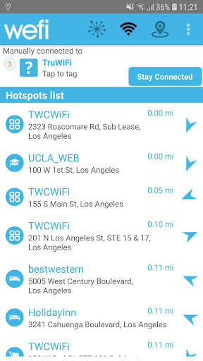 Find Wifi Beta – Free wifi finder & map by Wefi screenshot 4