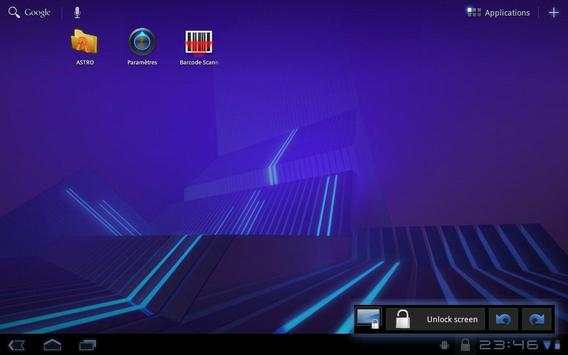 Honeycomb ScreenLock Lite screenshot 1