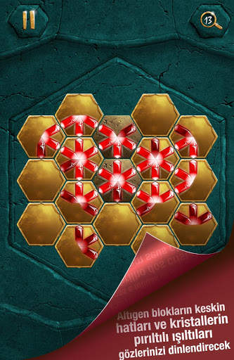Crystalux bulmaca oyunu screenshot 1