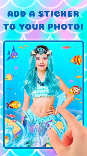 Mermaid Photo Editor 💙 screenshot 1