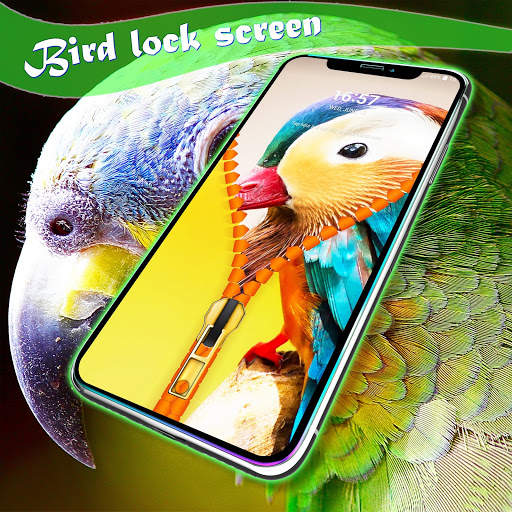 Bird lock screen screenshot 1
