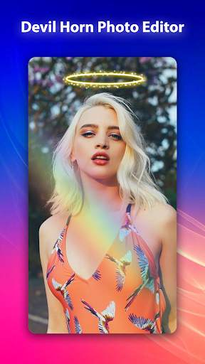 Devil Horn Photo Editor | Neon Horns Devil screenshot 6