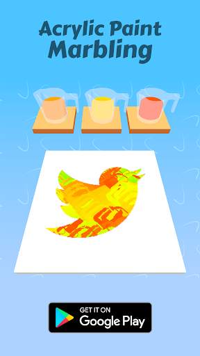 Acrylic Paint - Marble Painting Game screenshot 2