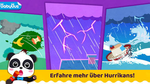 Baby Pandas Sturm-Sicherheit screenshot 1