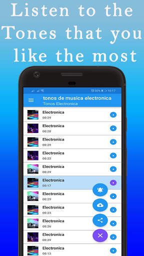 Free Electronic Music Ringtones screenshot 4