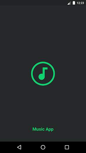 Music App - Material UI Template screenshot 1