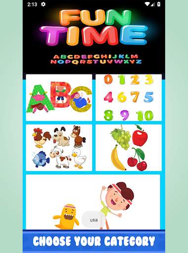 ABC Kids funny learning numbers and alphabet screenshot 7