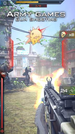 Army games: Gun Shooting скриншот 1