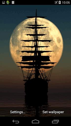 Pirate Ship Live Wallpaper screenshot 3