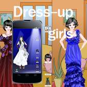 Dress up games girls free logo