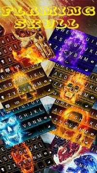Flaming Skull Keyboard screenshot 3