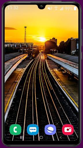Awesome Railroad Wallpaper HD screenshot 12