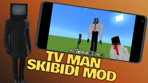 TVman Mod Minecraft Skibidi screenshot 2
