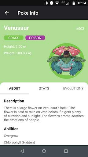 GoldDex - National Pokedex for Pokemon screenshot 3