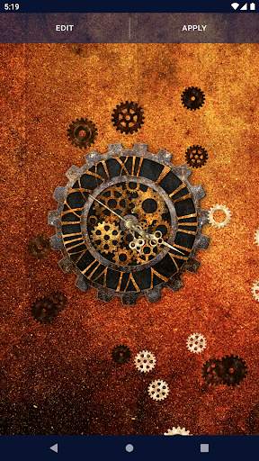 Steampunk Clock Wallpaper screenshot 5