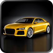 Racing cars super icon
