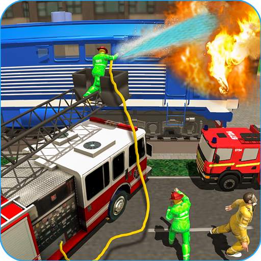 Burning Metro Train-Emergency Fire Engine Driver 1.1