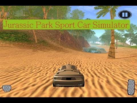 Dinosaur Park Sport Car Simulator screenshot 1