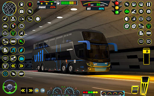 US Coach Bus Driving Bus Game screenshot 2