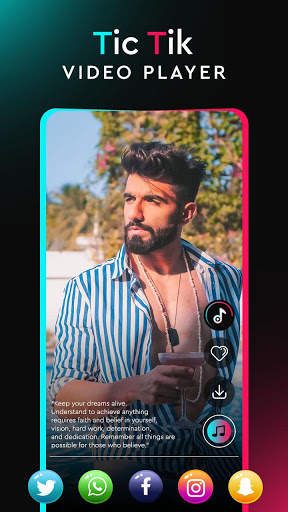 Tic Tik Video Player - HD Video Status 2020 स्क्रीनशॉट 6
