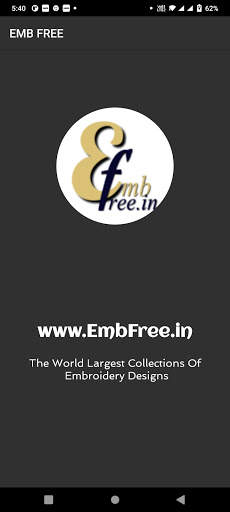 EMB FREE - Embroidery design Shopping App screenshot 1