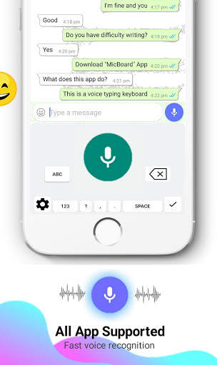 Voice Typing Keyboard: Speech To Text - MicBoard screenshot 3