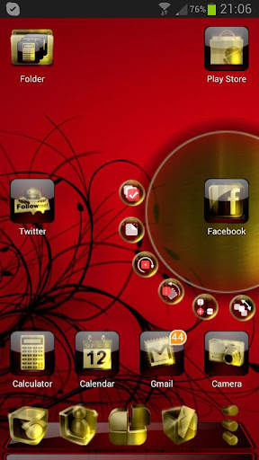 Next Launcher Finesse Theme screenshot 1